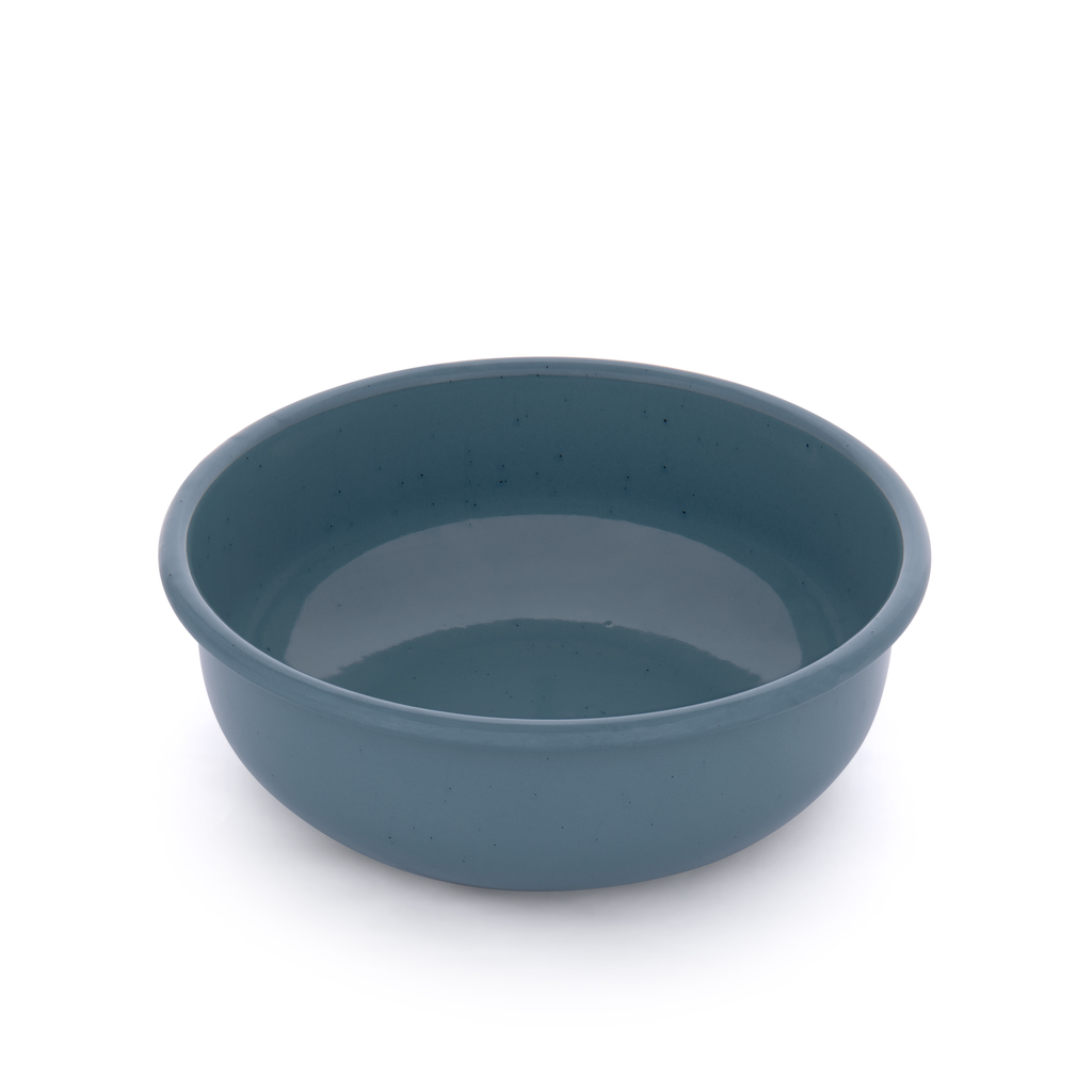 [CKW-1078] Bol Rolled Enamelware smoky blue Barebones