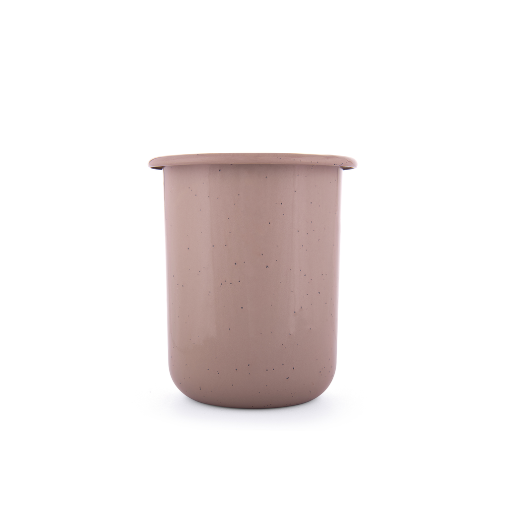 [CKW-1088] Becher Rolled Enamelware, dusty rose, Barebones