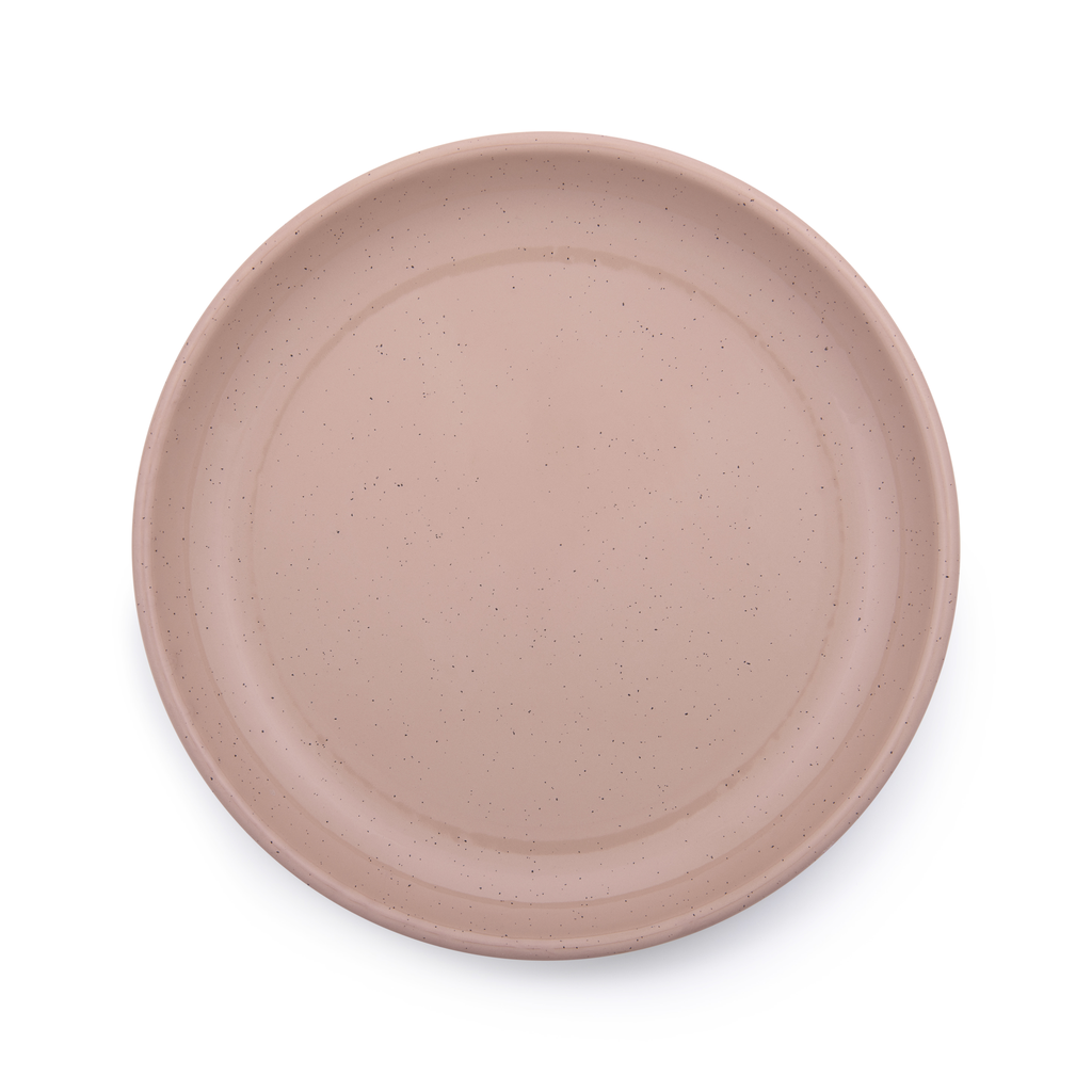 [CKW-1087] Teller Rolled Enamelware, dusty rose, Barebones