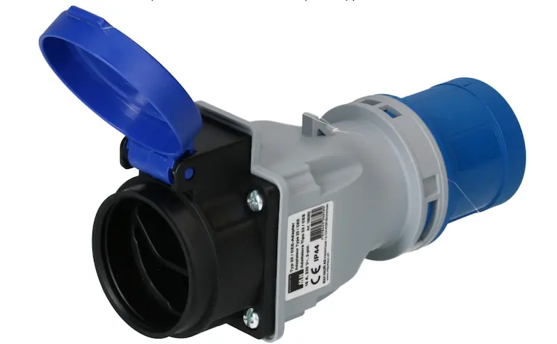 Adapter CEE16-3 / Steckdose Typ 23 IP55