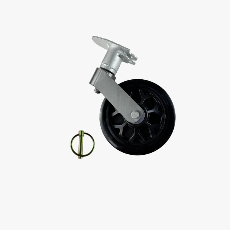 Roue jockey pour support de levage fixe Robot Trolley