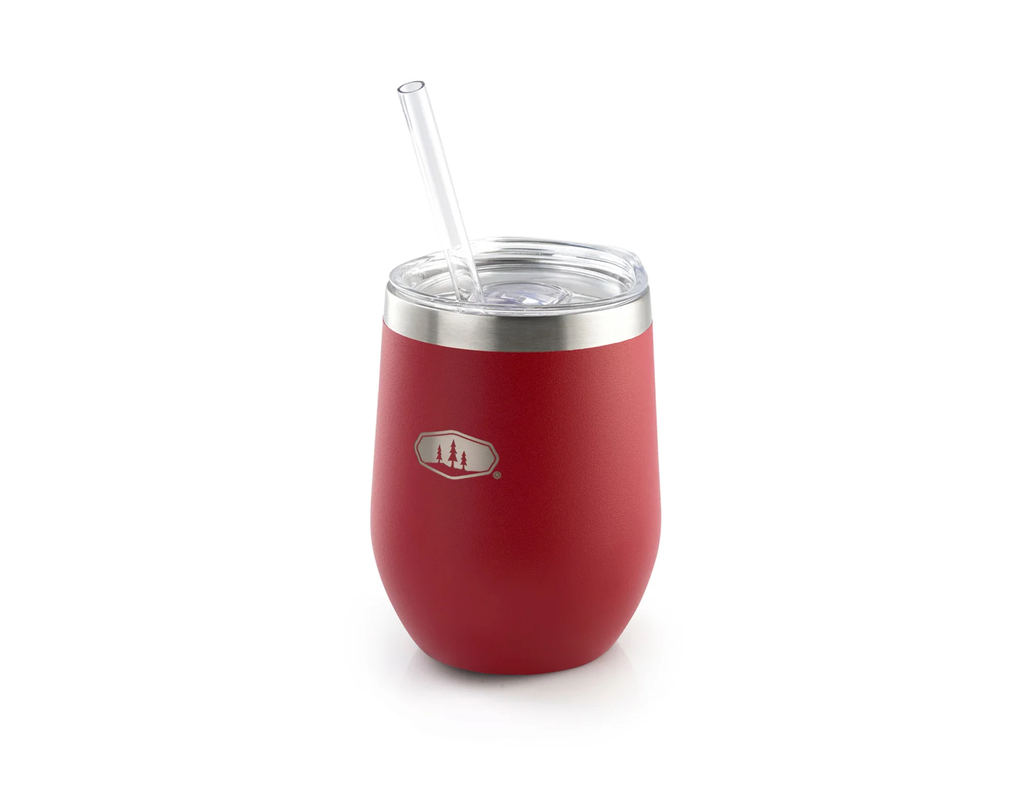 [63351] Edelstahlbecher 355ml GSI (Red Glacier)