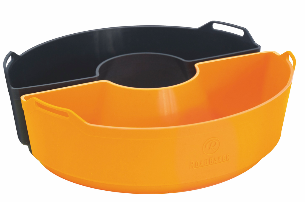Silikonform 2x Halbform zu Camping-Backofen RoadBaker