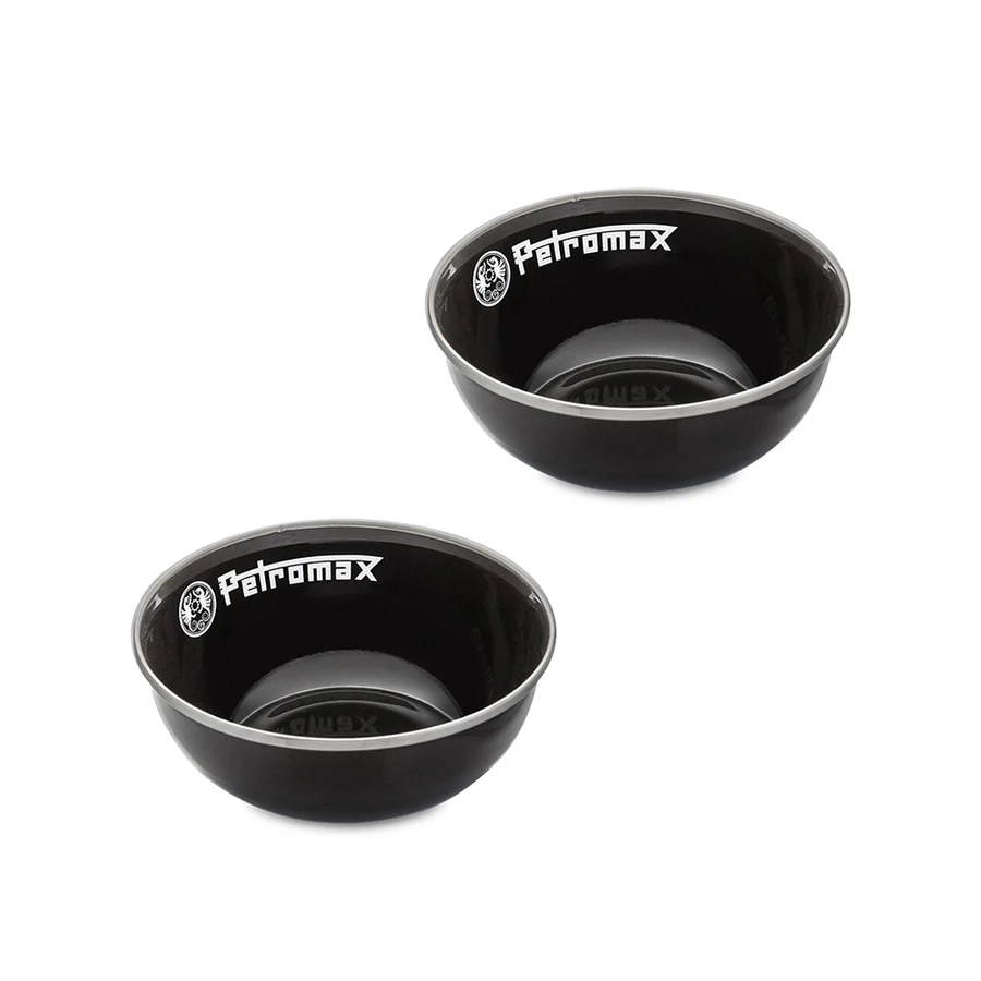 [PX-BOWL-160-S] Ensemble de 2 bols Petromax en émail (160ml)