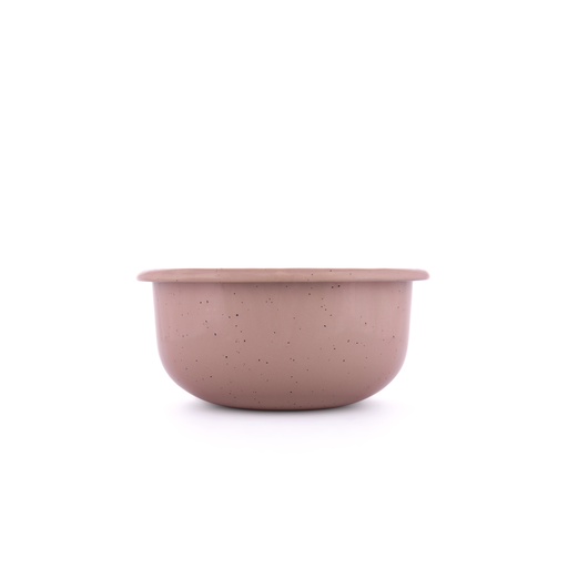 [CKW-1086] Bol d'appoint Rolled Enamelware dusty rose Barebones